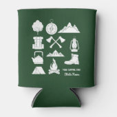 カスタム土産キャンピングコラージキャンパー 缶クーラー (正面)