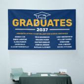 カスタム地区の卒業旗 横断幕 (トレードショー)