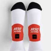 カスタム地球に優しプレミアムクルーソック ソックス (上部)