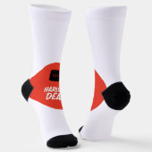 カスタム地球に優しプレミアムクルーソック ソックス (傾斜あり)