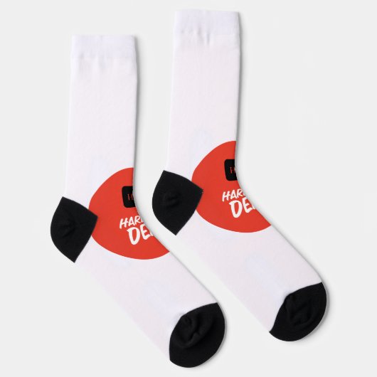 カスタム地球に優しプレミアムクルーソック ソックス (右)