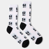 カスタム地球に優しプレミアムクルーソック ソックス (右)