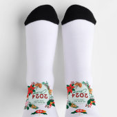 カスタム地球に優しプレミアムクルーソック ソックス (上部)