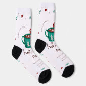 カスタム地球に優しプレミアムクルーソック ソックス (右)