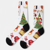 カスタム地球に優しプレミアムクルーソック ソックス (左)