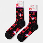 カスタム地球に優しプレミアムクルーソック ソックス (左)