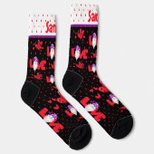 カスタム地球に優しプレミアムクルーソック ソックス (右)