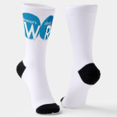 カスタム地球に優しプレミアムクルーソック ソックス (傾斜あり)