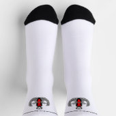 カスタム地球に優しプレミアムクルーソック ソックス (上部)