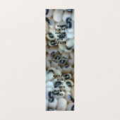 カスタム垂直テント折り曲げ折り畳み名刺 名刺 (外部フラット)