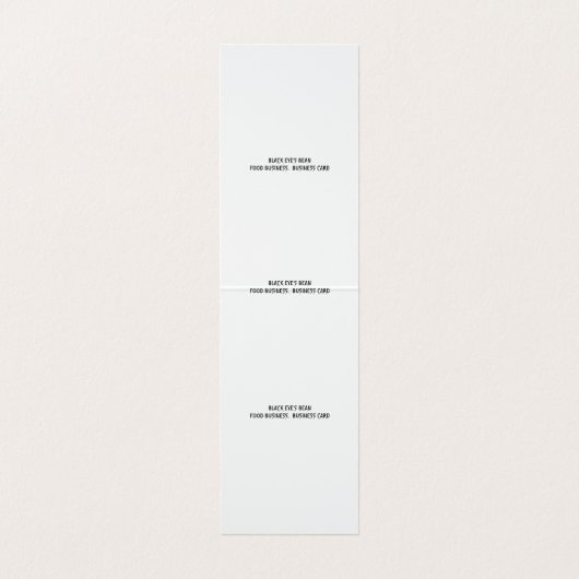 カスタム垂直テント折り曲げ折り畳み名刺 名刺 (内部フラット)