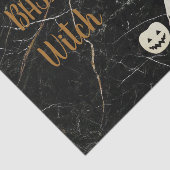 カスタム基本の魔女猫おもしろいのクール美的キュイ 薄葉紙 (詳細)