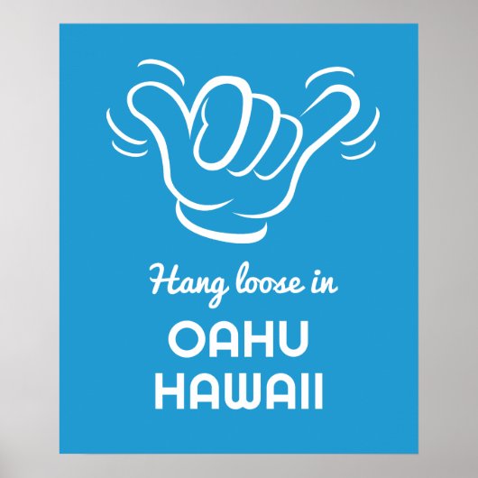 カスタム場所、文字、色釈迦像 ポスター (正面)