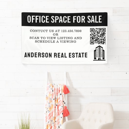 カスタム売却商業地実在室 横断幕 (インサイチュ)