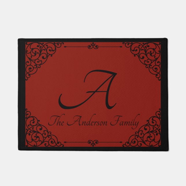 カスタム変パーソナライズされた換ドアマット ドアマット (正面)