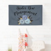 カスタム変更のお知らせビジネスバナー 横断幕 (インサイチュ)