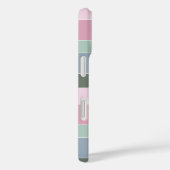 カスタム夏の色のブロックストライプ Case-Mate iPhoneケース (裏面 / 右)