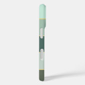 カスタム夏の色のブロックストライプ Case-Mate iPhoneケース (裏面 / 右)