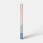 カスタム夏の色のブロックストライプ SAMSUNG GALAXYケース (左側面)