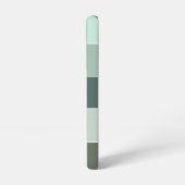 カスタム夏の色のブロックストライプ SAMSUNG GALAXYケース (左側面)