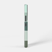 カスタム夏の色のブロックストライプ SAMSUNG GALAXYケース (右側面)