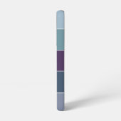 カスタム夏の色のブロックストライプ SAMSUNG GALAXYケース (左側面)