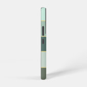 カスタム夏の色のブロックストライプ SAMSUNG GALAXYケース (右側面)