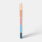 カスタム夏の色のブロックストライプ SAMSUNG GALAXYケース (左側面)