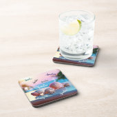 カスタム夏ビーチエレガント コースター (右側)