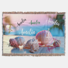 カスタム夏ビーチエレガント スローブランケット
