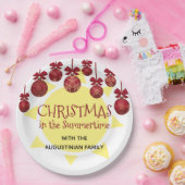 カスタム夏期 ペーパープレート (パーティー)