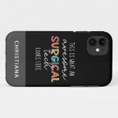 カスタム外科おもしろい術技術 Case-Mate iPhoneケース (裏面(横))