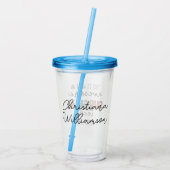 カスタム外科おもしろい術術 アクリルタンブラー (裏面)