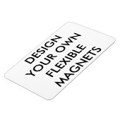カスタム大パーソナライズされた柔軟冷蔵庫用マグネット マグネット (左側)
