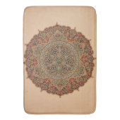 カスタム大ヴィンテージモザイク風呂マット バスマット (正面縦)