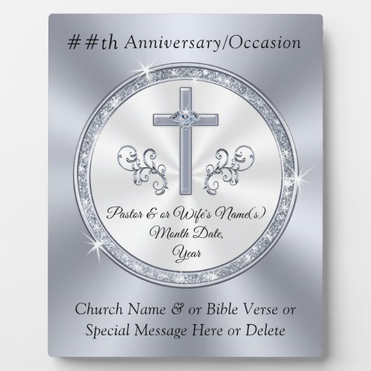 カスタム大事な行事、宗教記念日の贈り物 フォトプラーク (正面)