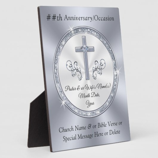 カスタム大事な行事、宗教記念日の贈り物 フォトプラーク (側面)