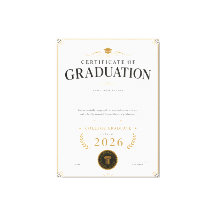 カスタム大学卒業証書 2026