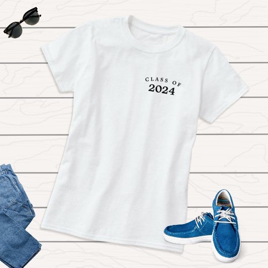 カスタム大学院高等学校卒業 Tシャツ