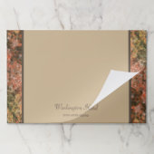 カスタム大理石デスク筆記用紙パッド ペーパーパッド (折り畳み)