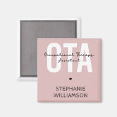 カスタム大田職業セラピー助成金 マグネット (正面/裏面)