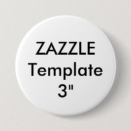 カスタム大3"丸型ボタンピン 缶バッジ