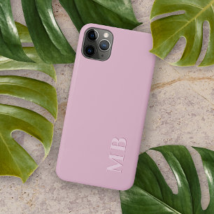 カスタム太字明るいくすんだバラ色の頬のピンクの色 iPhone 11 PRO MAXケース