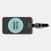 カスタム夫妻の旅行手荷物タグ ラゲッジタグ (正面横)