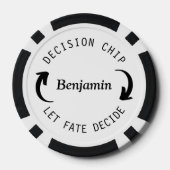 カスタム夫婦の名称決定金 ポーカーチップ (裏面)