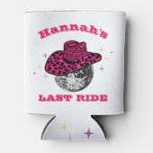 カスタム女性のカーボーイバチェロレッテ 缶クーラー (正面)