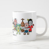 カスタム妖怪デザイン ジャンボコーヒーマグカップ (右)