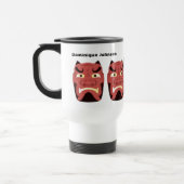 カスタム妖怪日本の鬼タンブラー トラベルマグ (左)