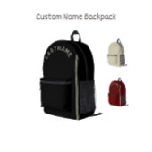 カスタム姓バックパック – 新学期 プリントバックパック