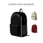 カスタム姓バックパック – 新学期 プリントバックパック